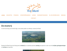 Tablet Screenshot of fraskoti.nl
